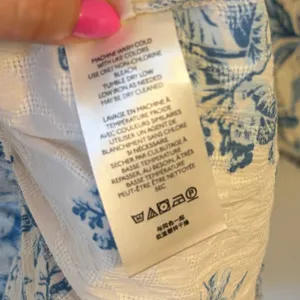 Free People‎ Sunbaked Swing Mini Dress M Cottagecore Tiered Whimsy Floral Toile thumbnail 9