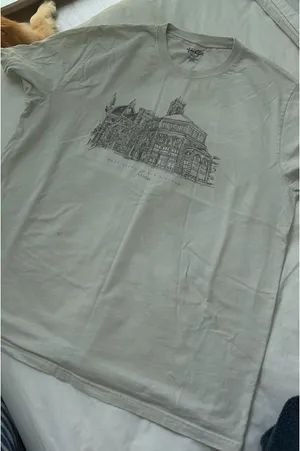 Brandy Melville Florence 100% Cotton Tee thumbnail 3