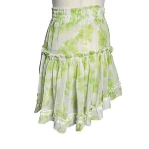 MISA Los Angeles Marion Skirt‎ Honeydew Blossom thumbnail 7
