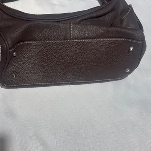 Everyday Dark Brown Pebbled Leather Shoulder Bag thumbnail 4