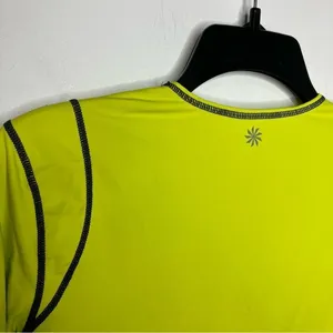 Athleta neon long sleeve shirt kangaroo pocket size small‎ thumbnail 5