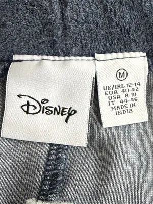 Disney Navy Terry Athletic Shorts with Light Gray Trim thumbnail 4