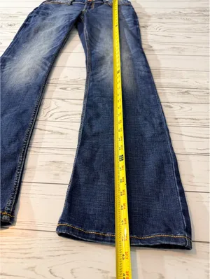 Wrangler Women’s Bootcut Jeans 5x34 Dark Wash Stretch Western Y2K thumbnail 11