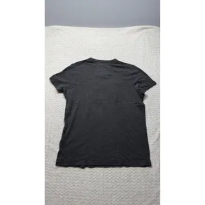 Abercrombie & Fitch Muscle Fit T-Shirt Gray Chenille Varsity Patch Size M thumbnail 4