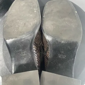 Zara‎ Brown snakeskin loafers size 6 thumbnail 7