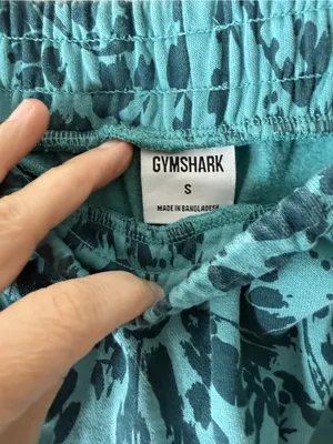 Women’s gymshark teal shorts size small thumbnail 7