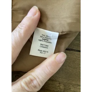 J‎ Crew The Pencil Skirt Brown Wool Blend Skirt Size 4 Lined Back Vent Career thumbnail 7