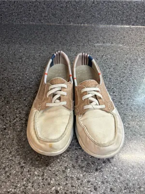 Skechers Cream and Tan Women's Sneakers thumbnail 4