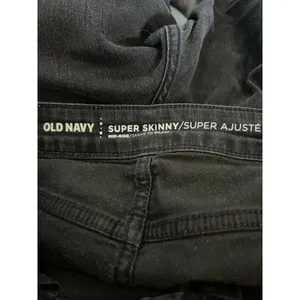 Old Navy‎ skinny black jeans size 8 thumbnail 3