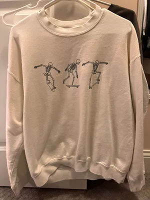 Dry Goods Sweatshirt skeletons thumbnail 1