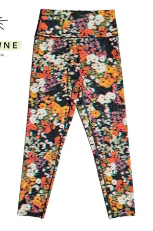 Offline By Aerie Floral Leggings‎ Yoga Athleisure Hiking thumbnail 1