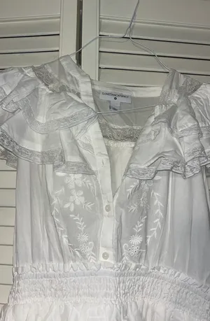 Loveshack Liv Cotton Ruffled Dress thumbnail 5