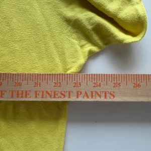 Lululemon Sweater Womens‎ XL Yellow Long Sleeve Ribbed Cuff Back Logo Curved Hem thumbnail 8
