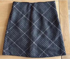 Abercrombie Plaid Mini Skirt Wool Blend thumbnail 1