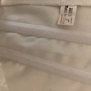 Vintage White Size Small Corset Top. Has a Sticker Marking On Back thumbnail 5