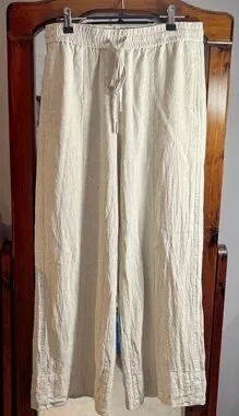 NWOT Rachel Zoe Linen Blend Pants thumbnail 1
