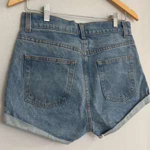 Brandy Melville MOVING SALE John Galt High Waisted Denim Shorts thumbnail 6