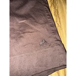NikeY2K ACG Hiking Shorts Size 10 Women Brown Conditions‎ Gear Floral Embroidery thumbnail 2