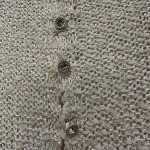 Altar'd State Cream Crochet Tunic Sweater/Mini Dress, size M/L thumbnail 7