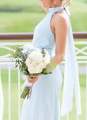 Azazie Bridesmaid Dress Chiffon thumbnail 1