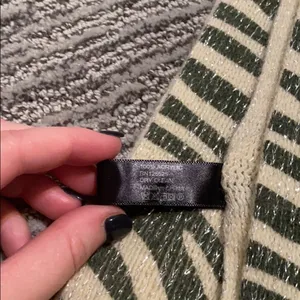 Sparkly Zebra Scarf Gray thumbnail 4