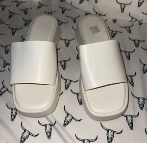 White Platform Sandals thumbnail 2