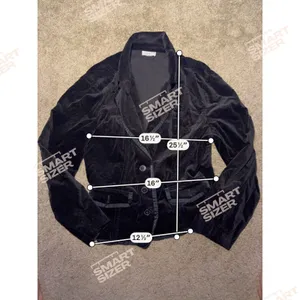 Ann Taylor Loft Black Velvet Blazer - Size 2‎ / 4 thumbnail 3