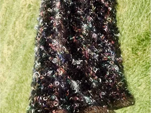 Sioni vintage Y2K-era "Art to Wear" knit sweater coat thumbnail 14