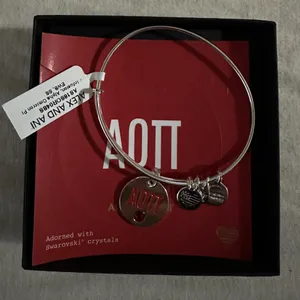 ALEX AND ANI Alpha Omicron Pi Bracelet thumbnail 1