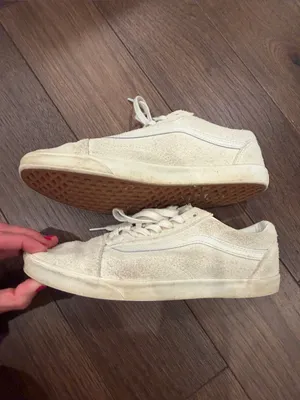 Vans-Old Skool Low Cream Woven l Sneaker US Women’s Size 9 Mens 7.5 - C72-002 thumbnail 5