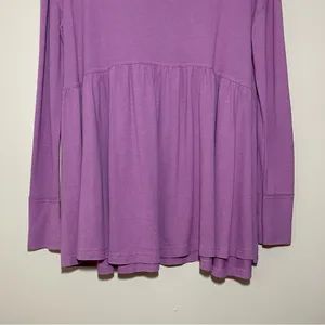 Free People Forever Your Girl Babydoll Long Sleeve Top thumbnail 3