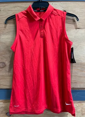 Nike Women's Red Polo-shirts thumbnail 1
