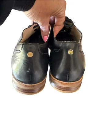 Cole Haan - Go-To Arden Black Leather Oxford Flats Women’s Sz 7B thumbnail 6