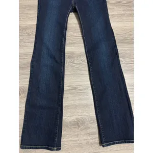 Hello! SkinnyJeans Size 30 Dark Wash Bootcut 30x32 Denim‎ Indigo Low Rise Y2K thumbnail 10
