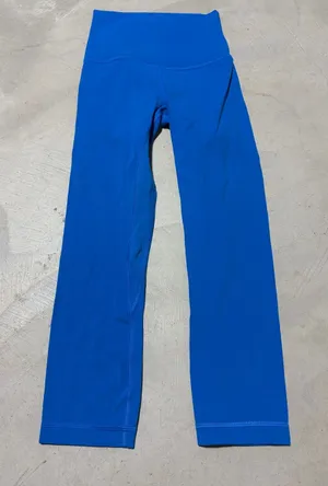 Lululemon align crop Bright Blue leggings 0 thumbnail 1