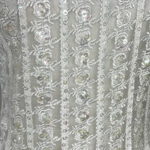 Vintage Y2K Sequin Top White thumbnail 5