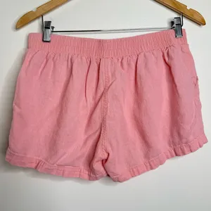 Old Navy Linen Blend Casual Pull On Shorts women’s size small 2.5” inseam Pastel thumbnail 3