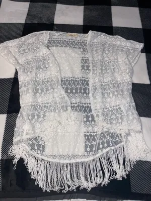 Hollister beach bikini cover-up top thumbnail 1
