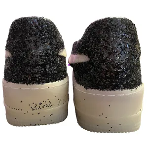 Nike Air Force 1 Sage Low LX Custom Glitter Violet Mist AR5409 500 Women's 10 thumbnail 4