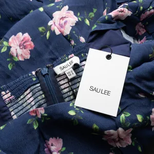 Sau Lee - Marianne‎ Floral Puff Sleeve Midi Dress. thumbnail 4