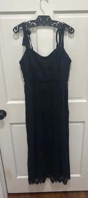 Jonathan Simkhai black lace dress thumbnail 1