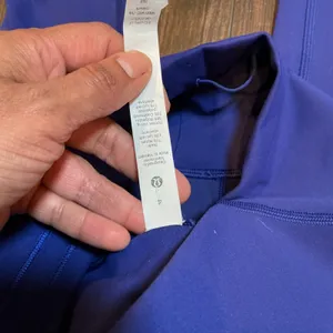 Lululemon Wunder Train High-Rise Tight 25 Larkspur Blue Workout Leggings Size 4 thumbnail 4