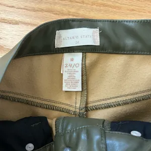 Altar'd State Faux Leather Pants thumbnail 3