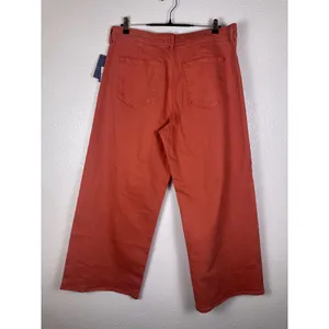 Universal Thread High-Rise Sailor Wide‎ Leg Pants Red Orange 16 New thumbnail 2