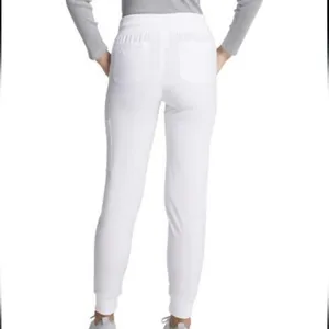 Dickies medical EDS Essentials contemporary white jogger scrubs pants si… thumbnail 3