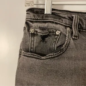 Black Ultra High Rise Ankle Straight Jeans thumbnail 4