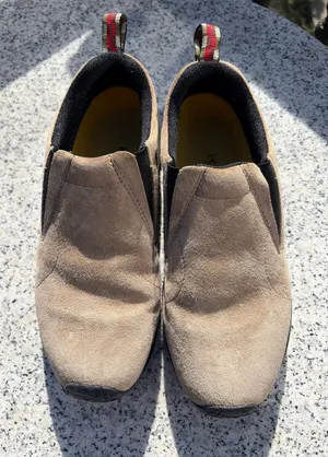 Merrell Women 8.5 Jungle Moc Taupe Suede Slip On Casual Hiking Walking Shoes thumbnail 1