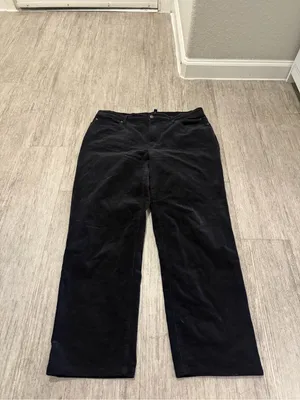Eileen Fisher Organic Cotton Corduroy Wide-Leg Pant thumbnail 2