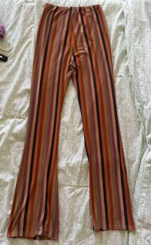 Altar’d State Multicolor Striped Pants thumbnail 4