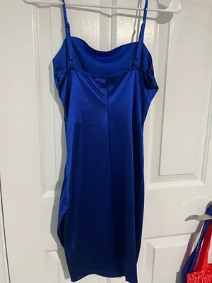 Emerald Sundae Royal Blue Homecoming Macy's mini Dress thumbnail 4